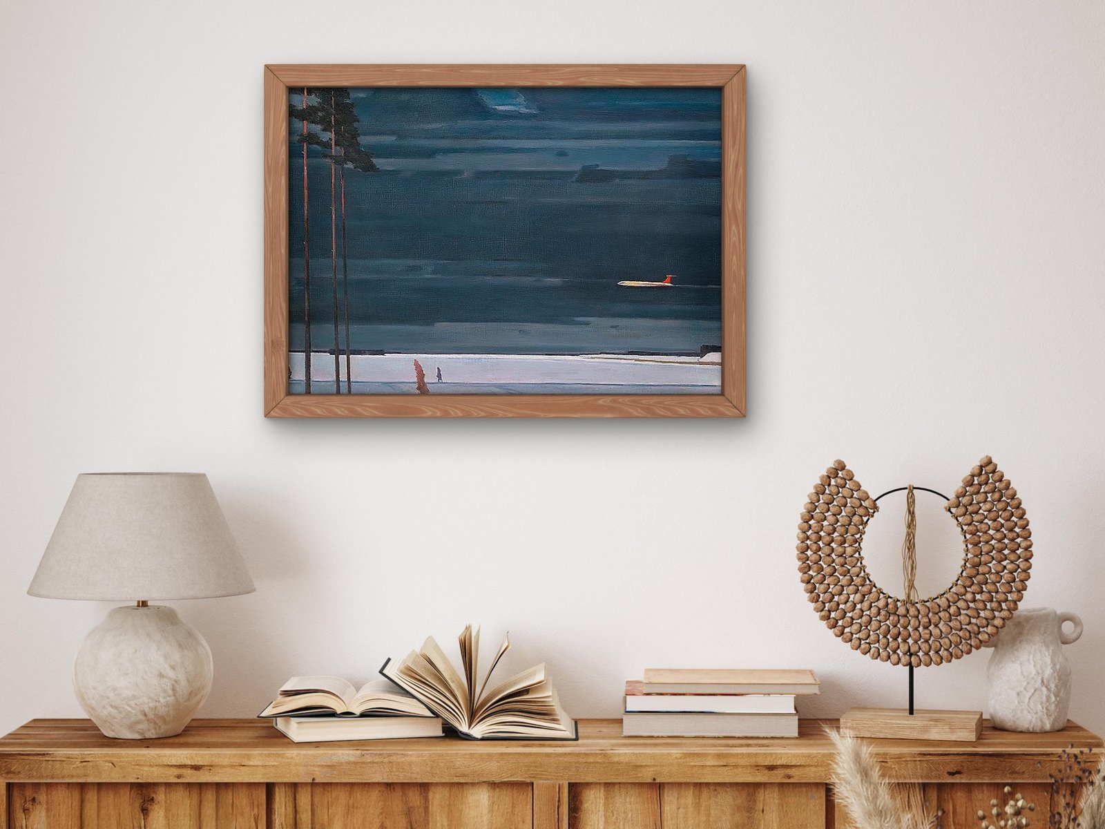 Au-dessus des neiges by Gueorgui Nisski, 1964, Realism and Naturalism, fine art print