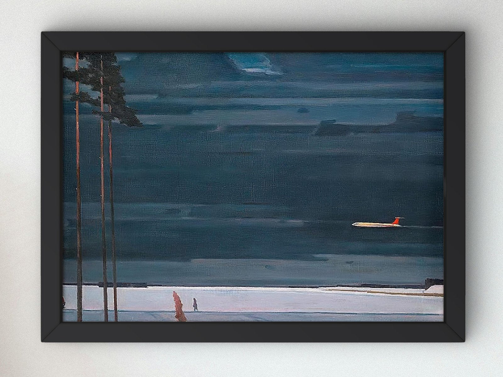 Au-dessus des neiges by Gueorgui Nisski, 1964, Realism and Naturalism, fine art print