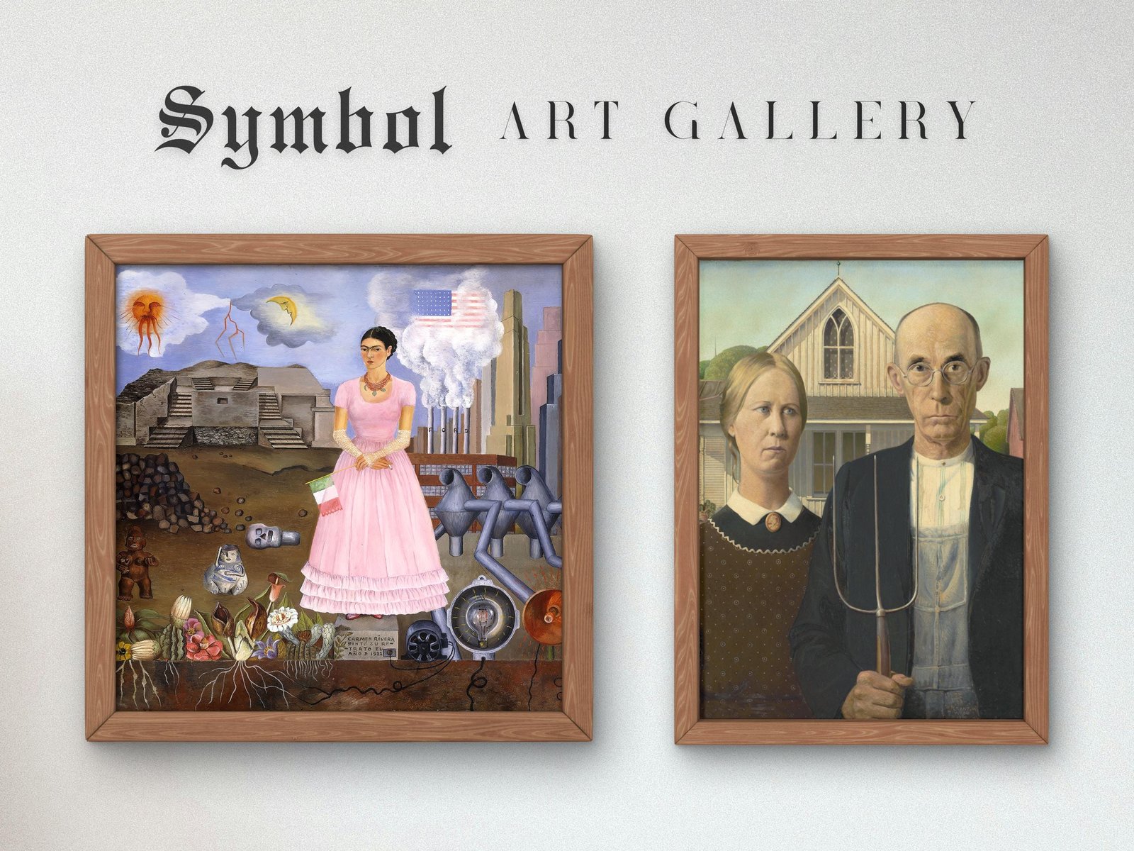 Autoportrait a la Frontiere del Mexique et des Etats Unis by Frida Kahlo, 1932, Surrealism, fine art print