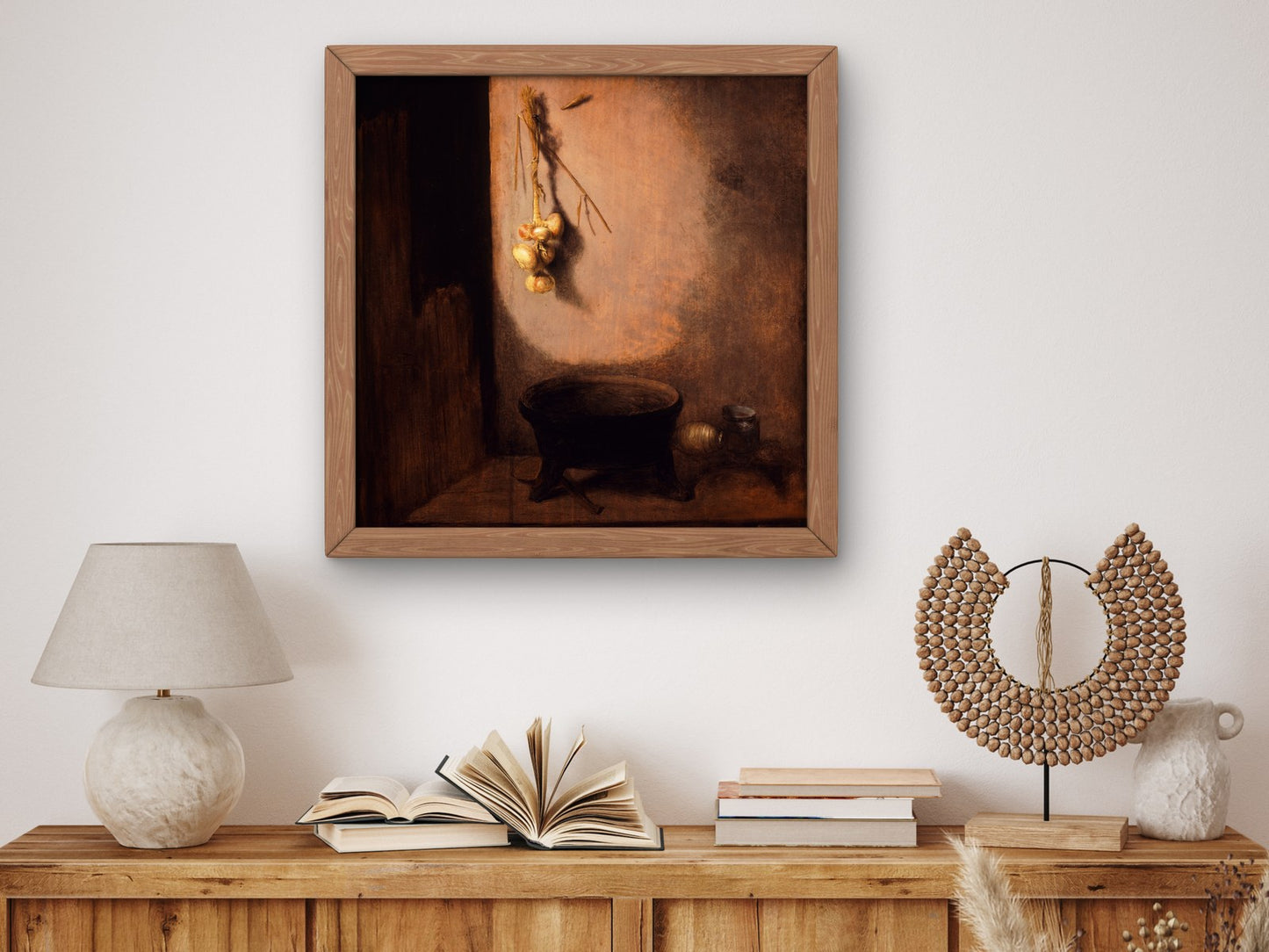 Kitchen Still Life by Luis Egidio Meléndez 1772, Wall Art Print, Fine Art Reproduction, Museum Quality Decor, Poster