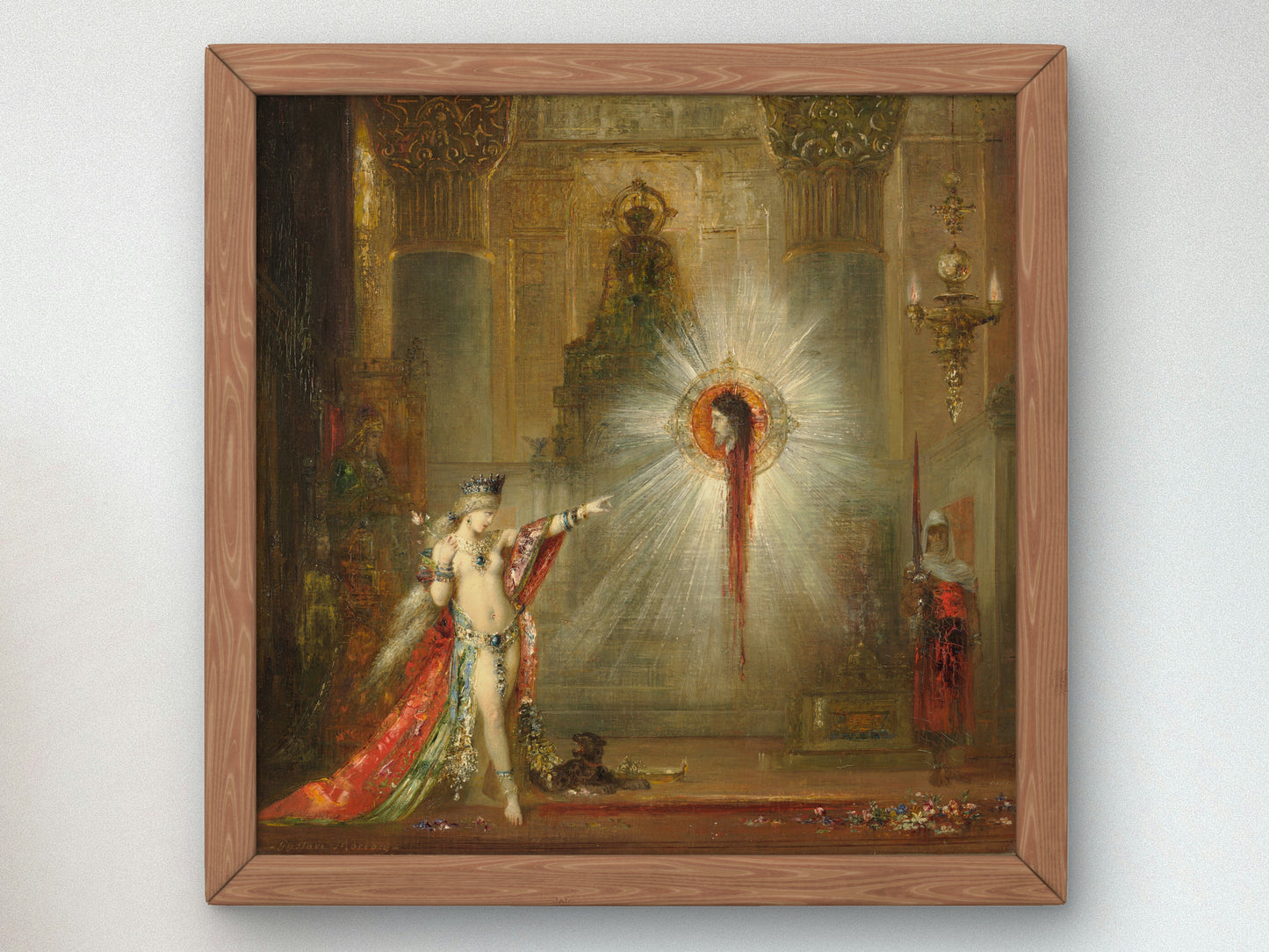 The Apparition by Gustave Moreau 1876, Wall Art Print, Fine Art Reproduction, Museum Quality Decor, Poster