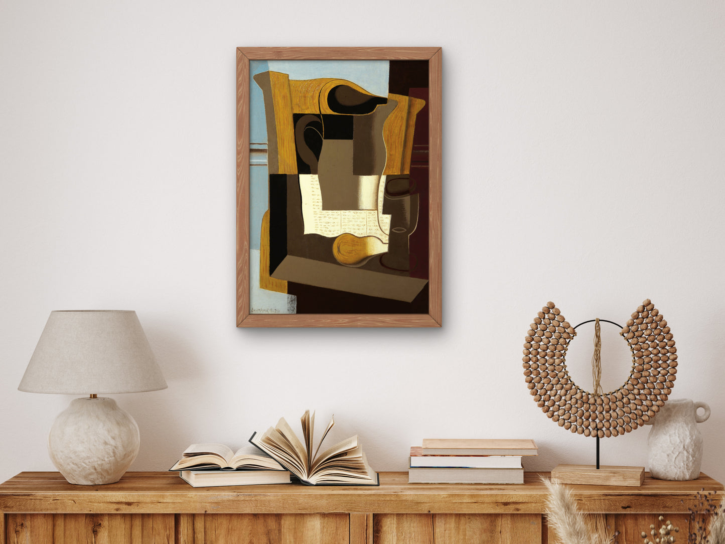Le Broc by Juan Gris 1920, Wall Art Print, Fine Art Reproduction, Museum Quality Decor, Poster