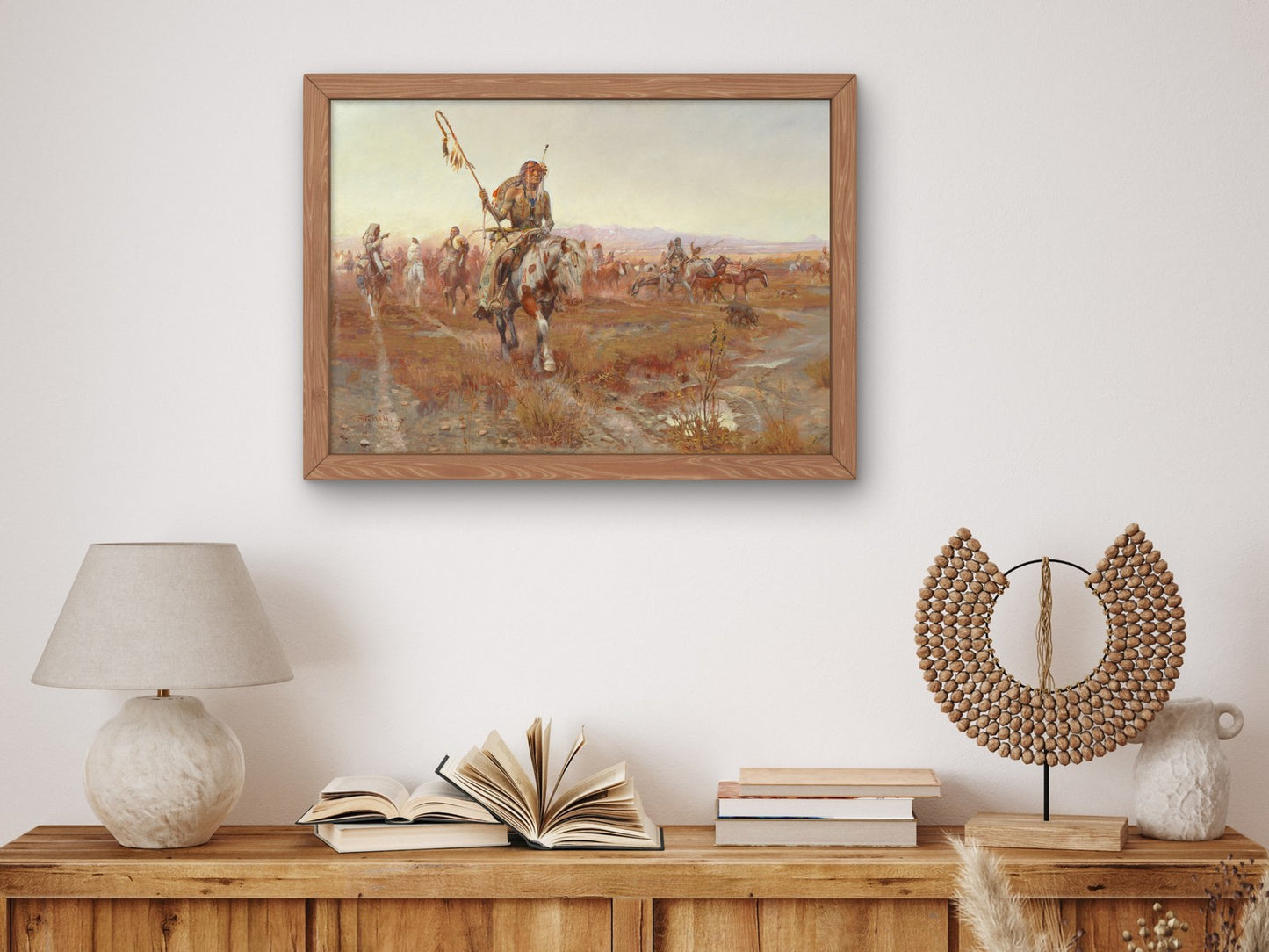The Medicine Man by Charles Marion Russell 1908, Wall Art Print, Fine Art Reproduction, Museum Quality Decor, Poster