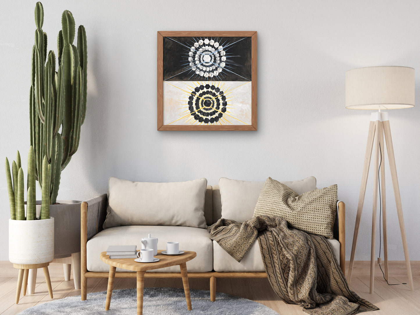 Group IX SUW No. 8 The Swan No. 8 by Hilma af Klint 1915, Wall Art Print, Fine Art Reproduction, Museum Quality Decor, Poster