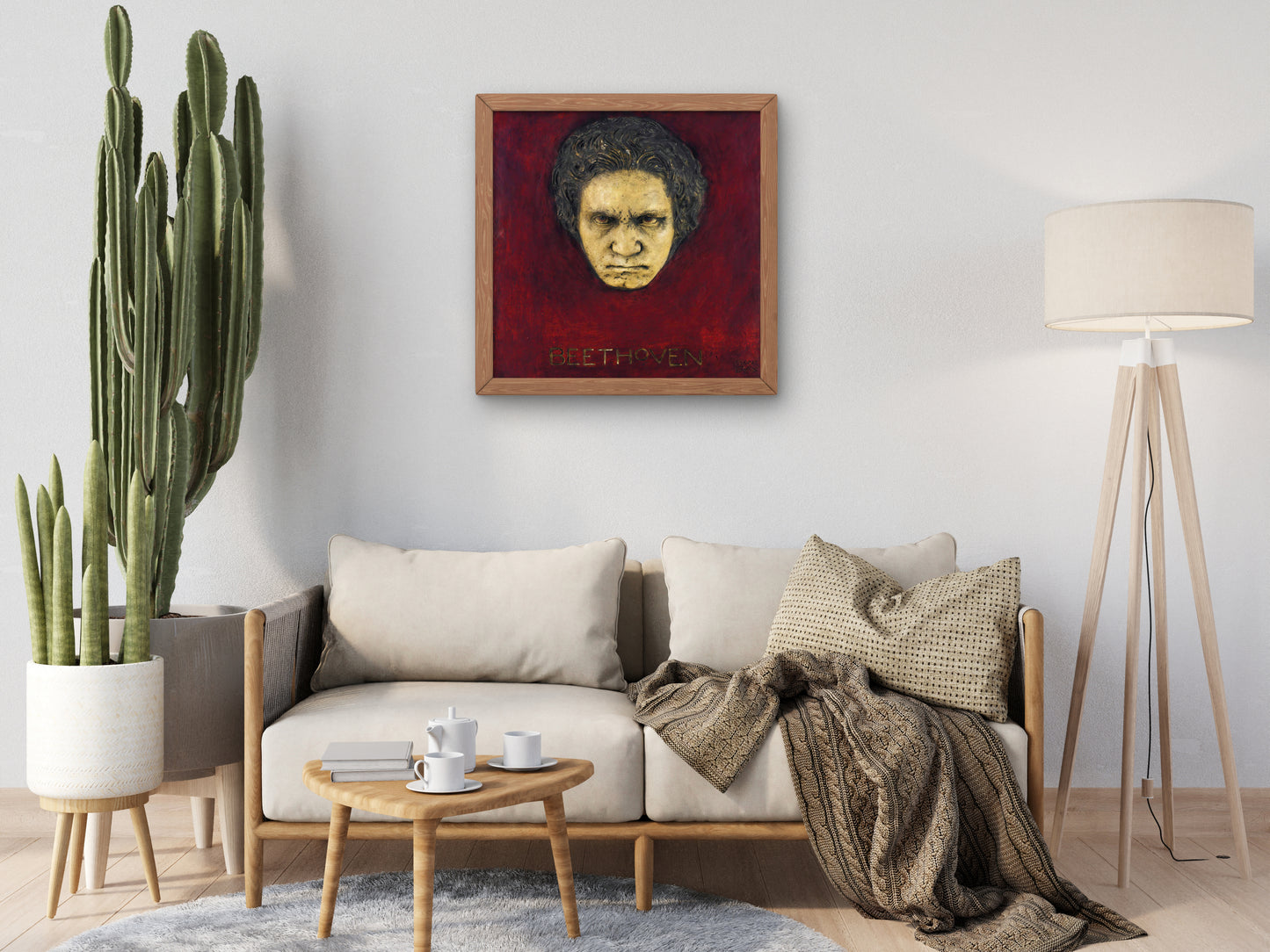 Beethoven by Franz von Stuck 1904, Wall Art Print, Fine Art Reproduction, Museum Quality Decor, Poster