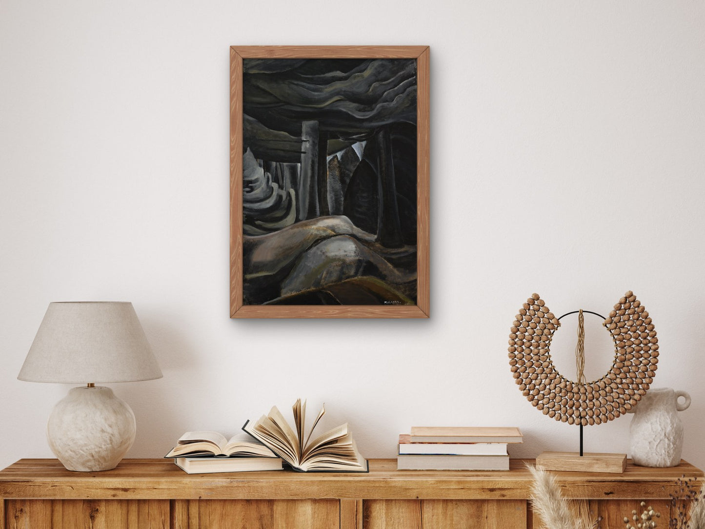 British Columbia Forest by Emily Carr 1930, Wall Art Print, Fine Art Reproduction, Museum Quality Decor, Poster