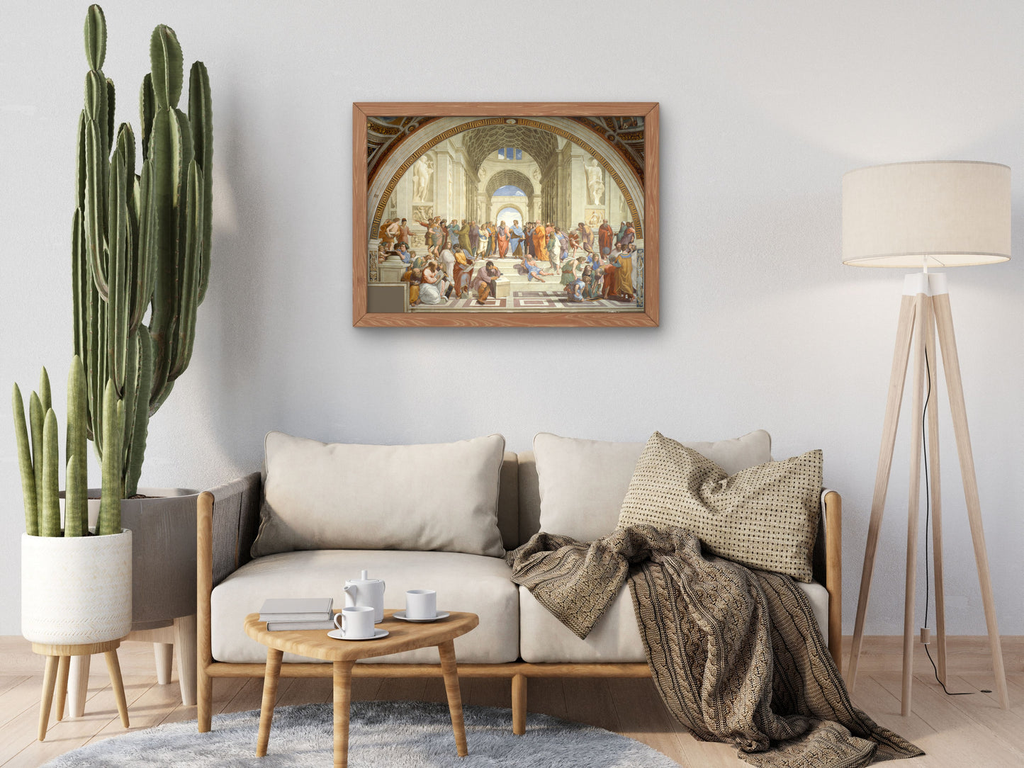 School of Athens by Raphael 1511, Wall Art Print, Fine Art Reproduction, Museum Quality Decor, Poster