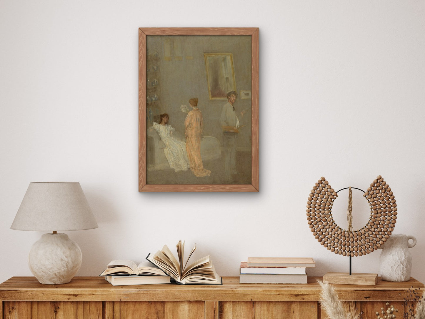 The Artist in His Studio by James McNeill Whistler 1865, Wall Art Print, Fine Art Reproduction, Museum Quality Decor, Poster