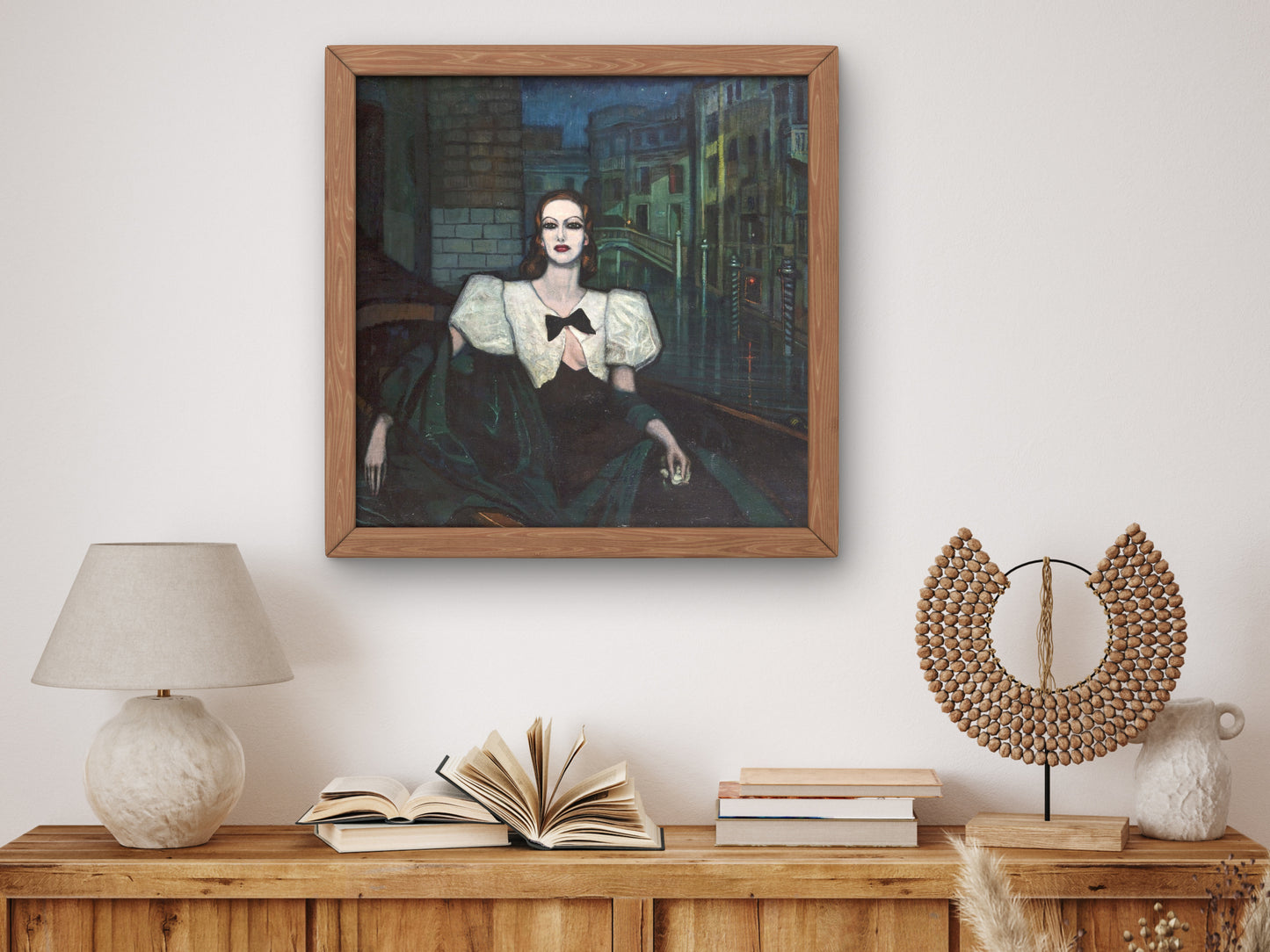 Miss Joan Crawford by Federico Beltrán Masses 1932, Wall Art Print, Fine Art Reproduction, Museum Quality Decor, Poster