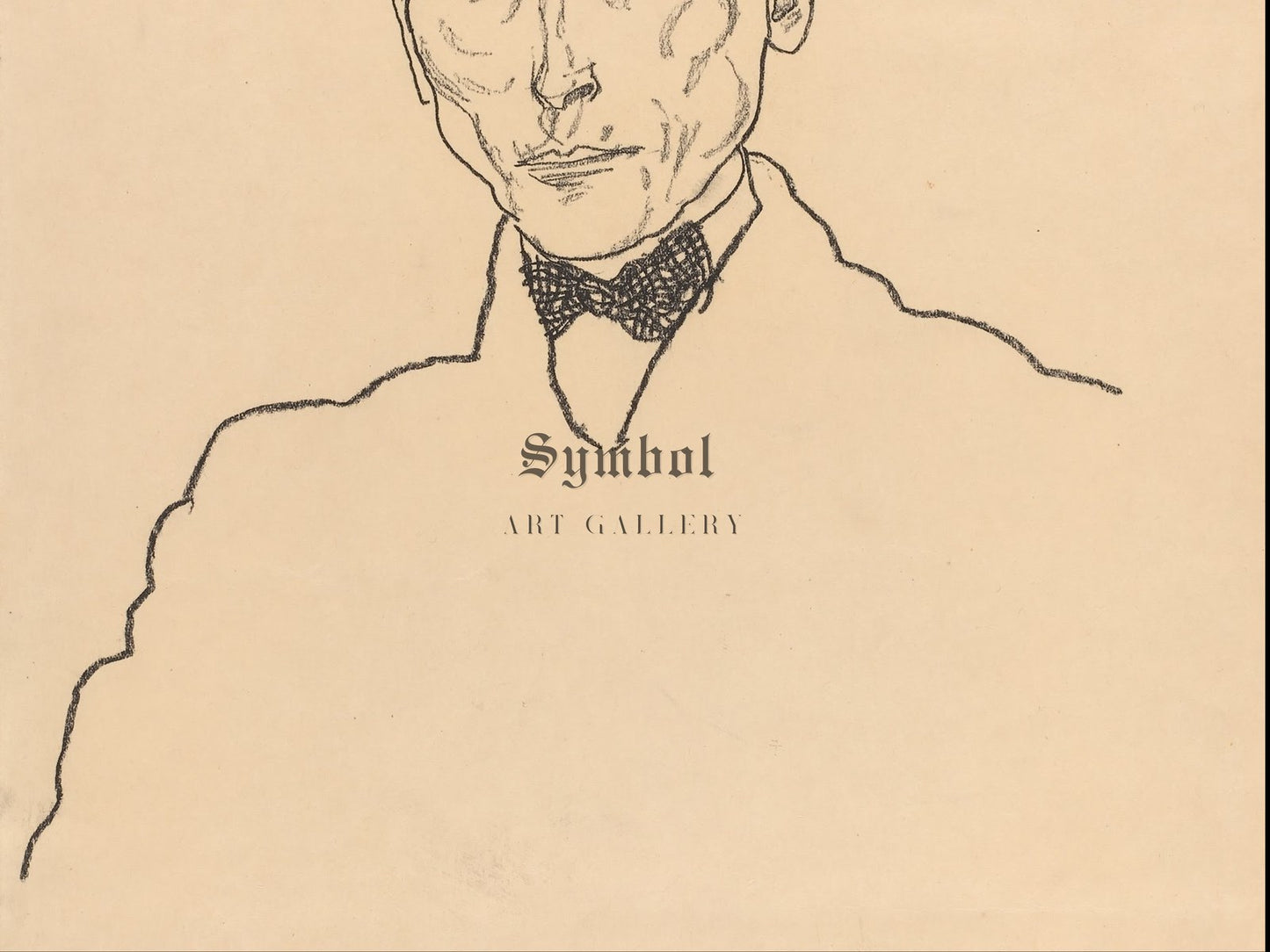 Dr Ernst Wagner by Egon Schiele 1918, Wall Art Print, Fine Art Reproduction, Museum Quality Decor, Poster