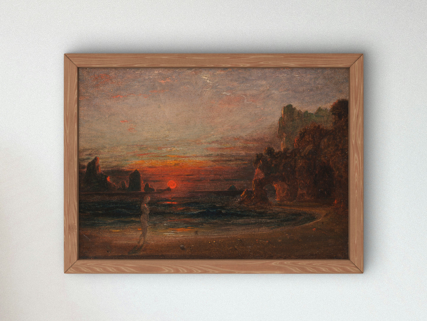 Study for Calypso's Grotto by Francis Danby 1843, Wall Art Print, Fine Art Reproduction, Museum Quality Decor, Poster