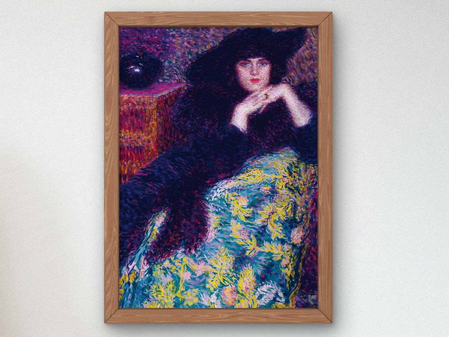 Violette Enrico Lionne by Enrico Lionne 1913, Wall Art Print, Fine Art Reproduction, Museum Quality Decor, Poster