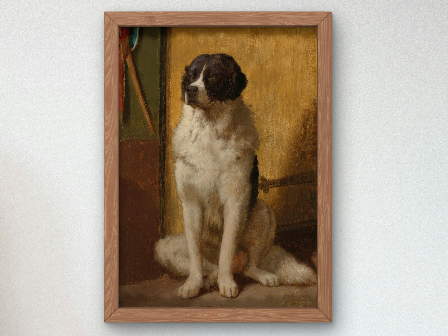 The Wait by Jean Léon Gérôme, Wall Art Print, Fine Art Reproduction, Museum Quality Decor, Poster