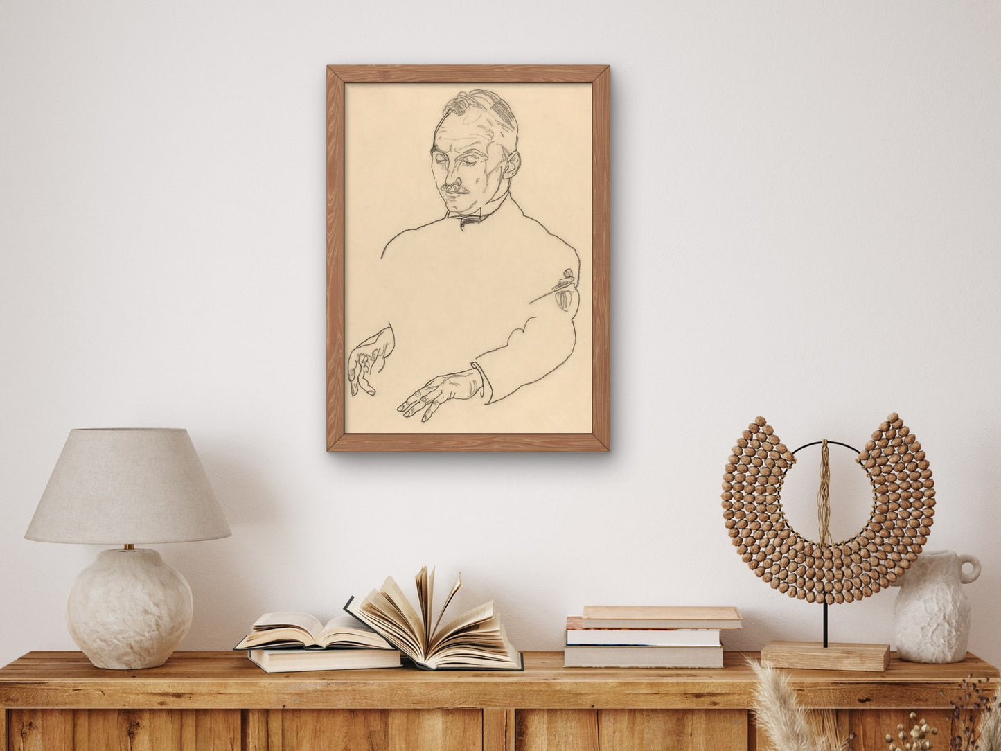 Dr. Koller by Egon Schiele 1918, Wall Art Print, Fine Art Reproduction, Museum Quality Decor, Poster