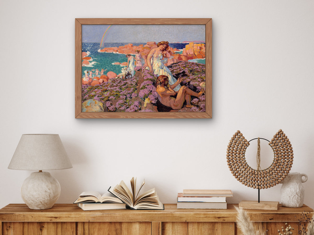Ulysses with Calypso by Maurice Denis 1905, Wall Art Print, Fine Art Reproduction, Museum Quality Decor, Poster