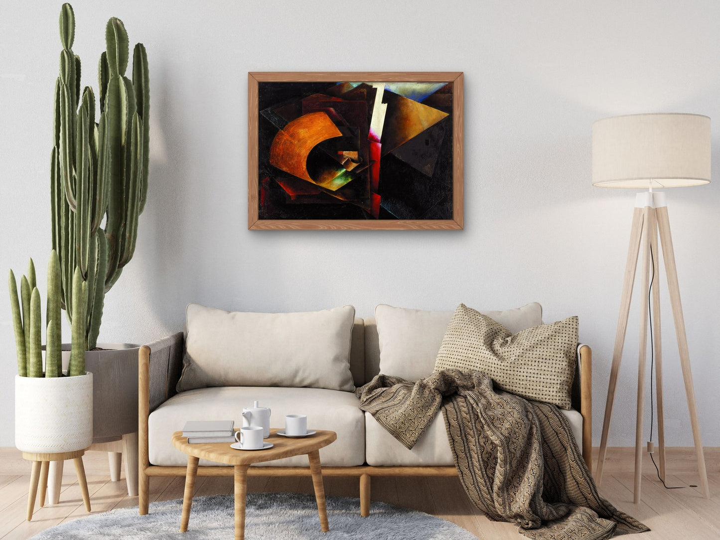 Composition by El Lissitzky 1918, Wall Art Print, Fine Art Reproduction, Museum Quality Decor, Poster