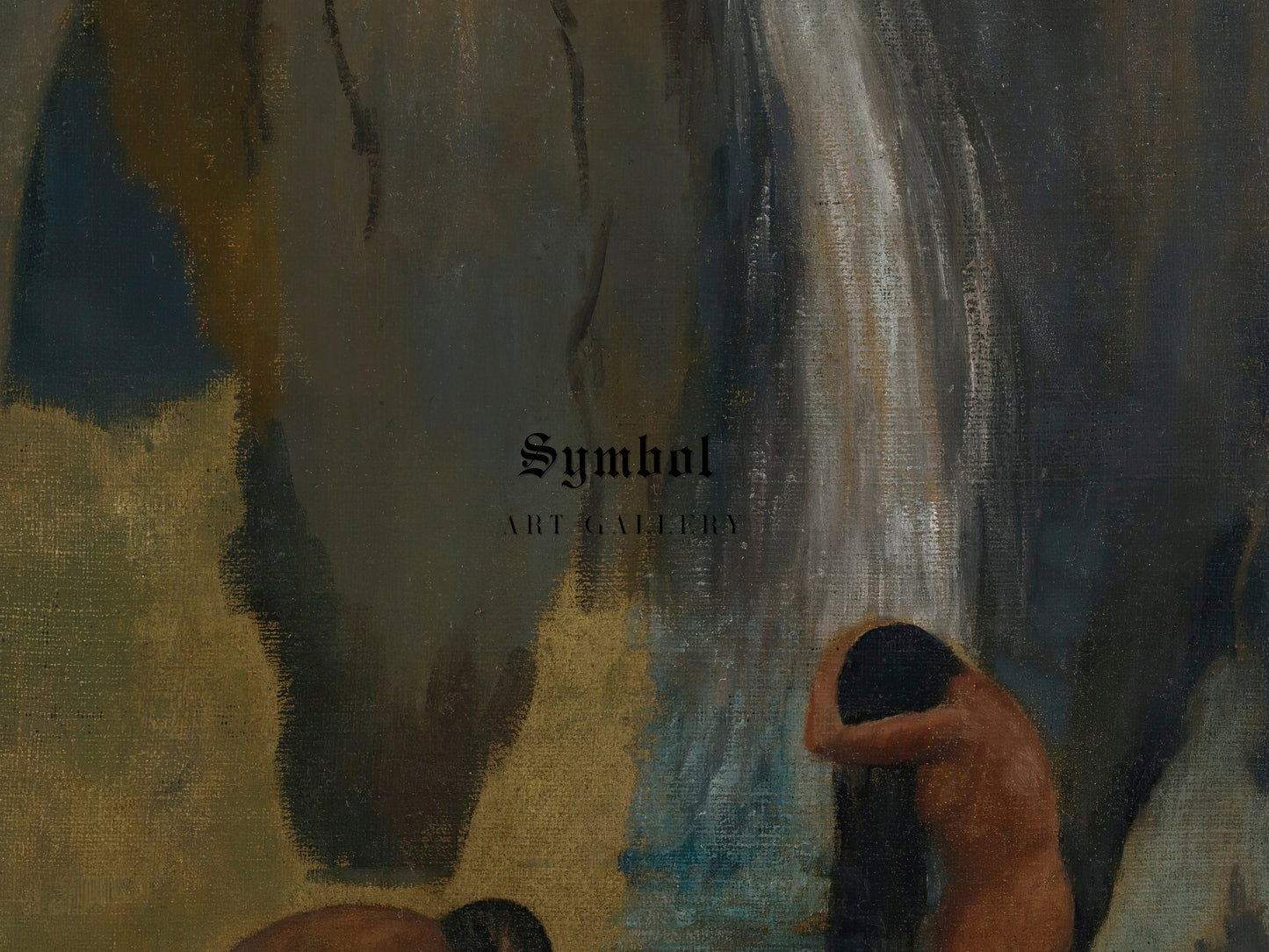 Bathers by Fermín Revueltas, Wall Art Print, Fine Art Reproduction, Museum Quality Decor, Poster