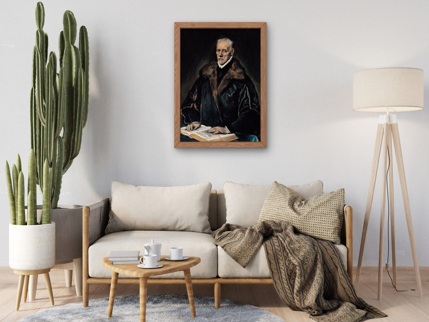 Portrait of Dr Francisco de Pisa by El Greco 1610, Wall Art Print, Fine Art Reproduction, Museum Quality Decor, Poster