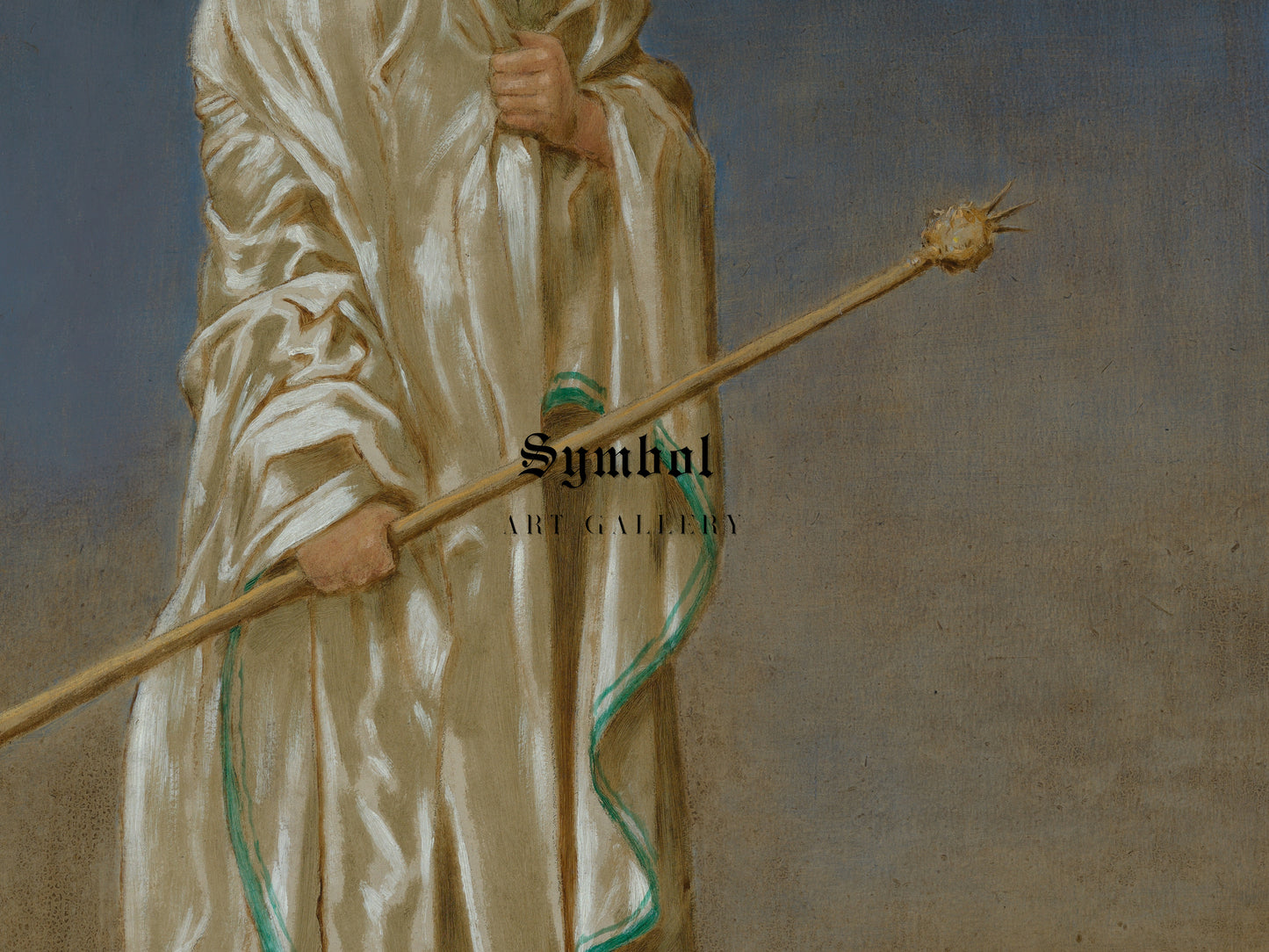 January Ice King by Hans Thoma 1906, Wall Art Print, Fine Art Reproduction, Museum Quality Decor, Poster
