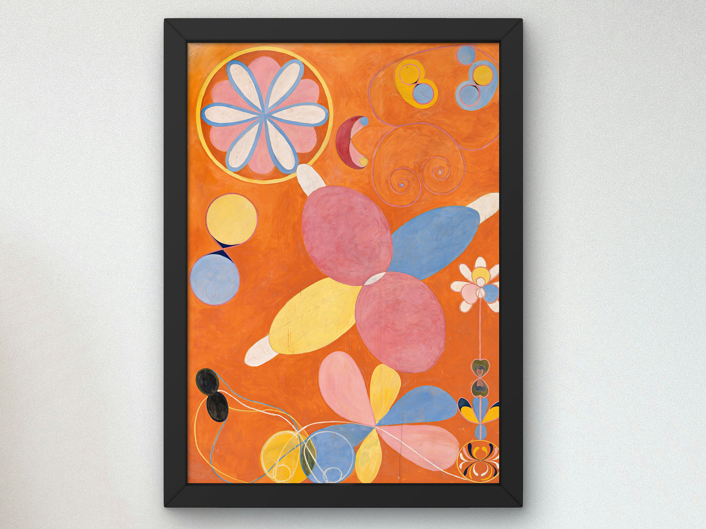 The Ten Largest No 4 Youth by Hilma af Klint 1907, Wall Art Print, Fine Art Reproduction, Museum Quality Decor, Poster