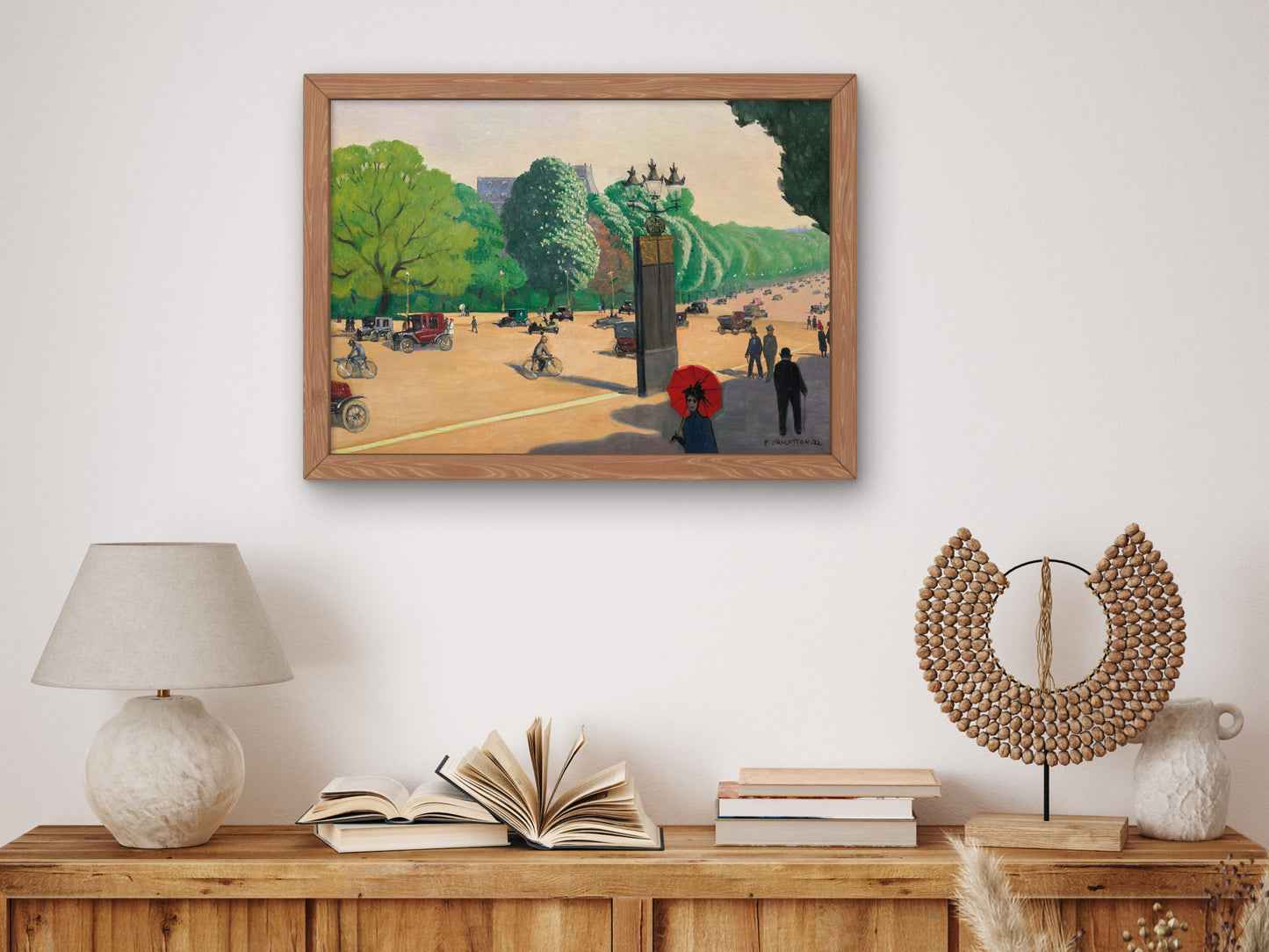 La Porte Dauphine by Félix Vallotton 1922, Wall Art Print, Fine Art Reproduction, Museum Quality Decor, Poster