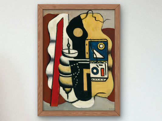 Composition with Spinning Top by Fernand Léger 1929, Wall Art Print, Fine Art Reproduction, Museum Quality Decor, Poster