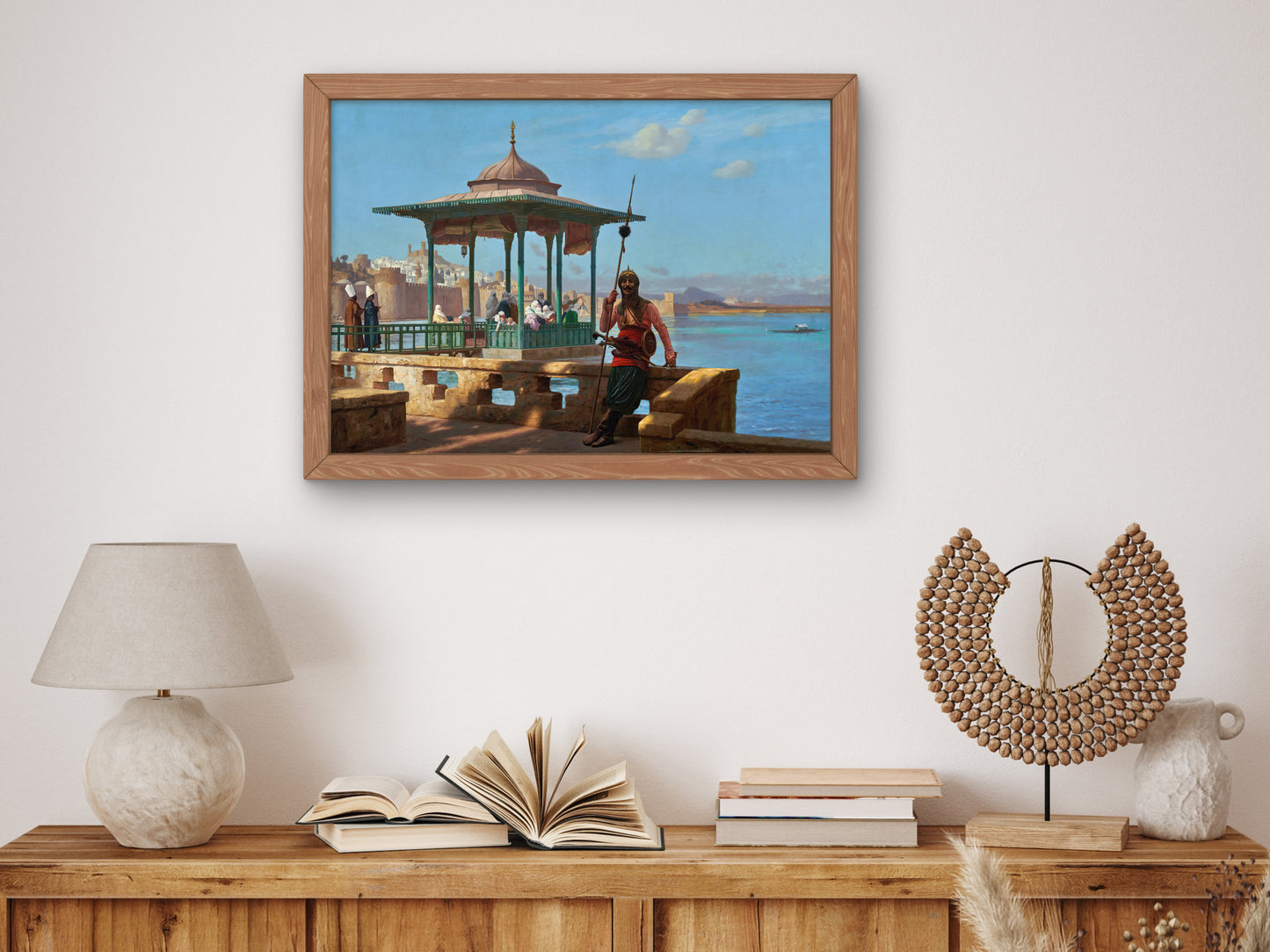 The Harem in the Kiosk by Jean Léon Gérôme, Wall Art Print, Fine Art Reproduction, Museum Quality Decor, Poster