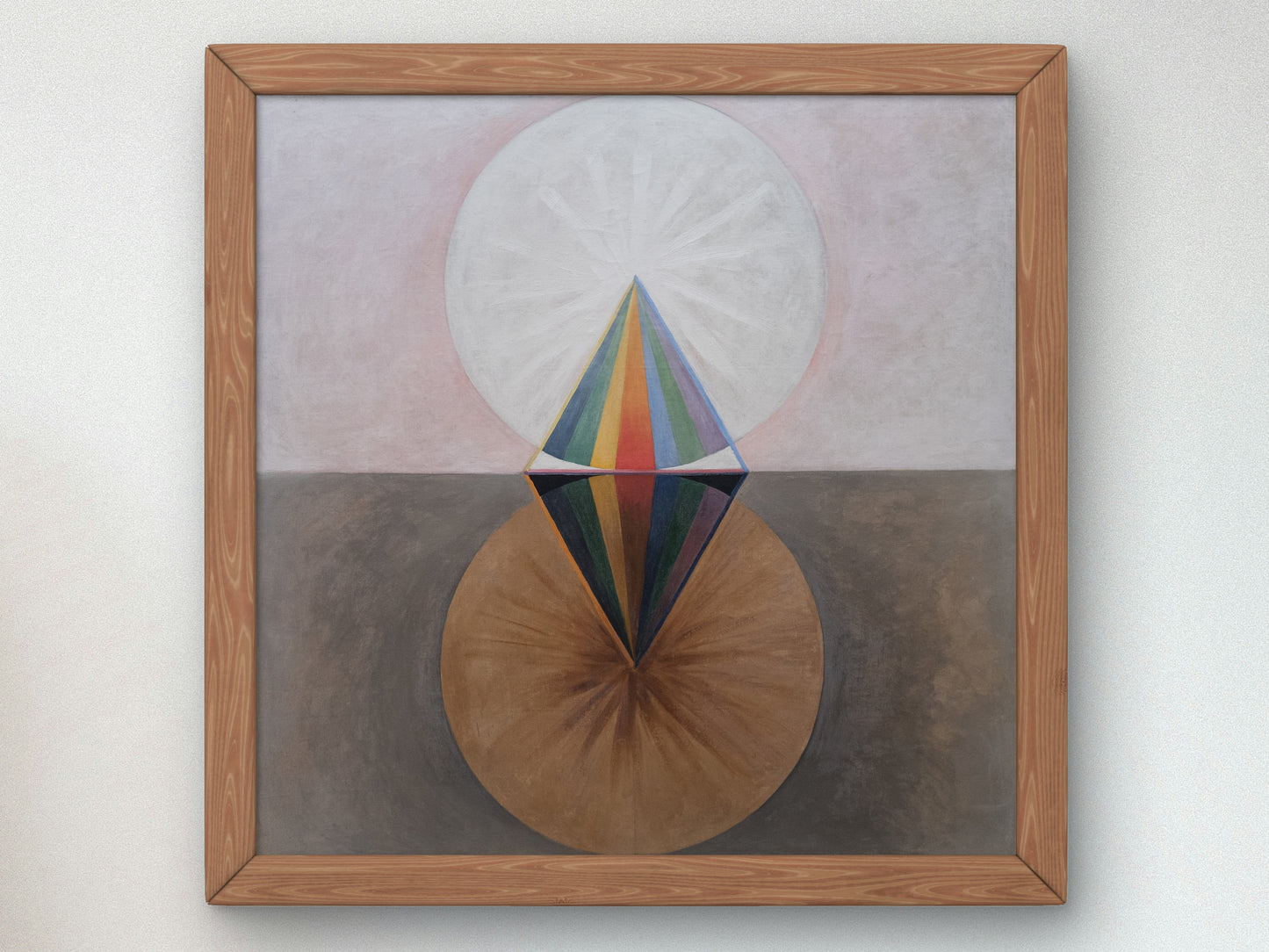 The Swan, No. 12 by Hilma af Klint 1915, Wall Art Print, Fine Art Reproduction, Museum Quality Decor, Poster