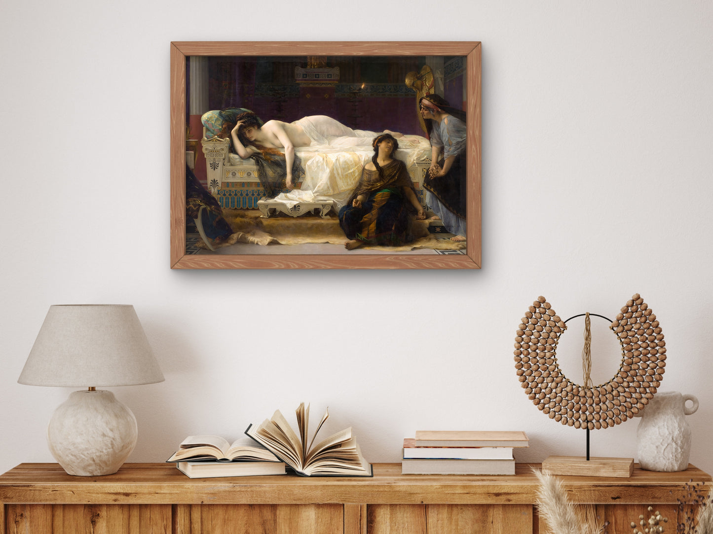 Phaedra by Alexandre Cabanel 1880, Wall Art Print, Fine Art Reproduction, Museum Quality Decor, Poster