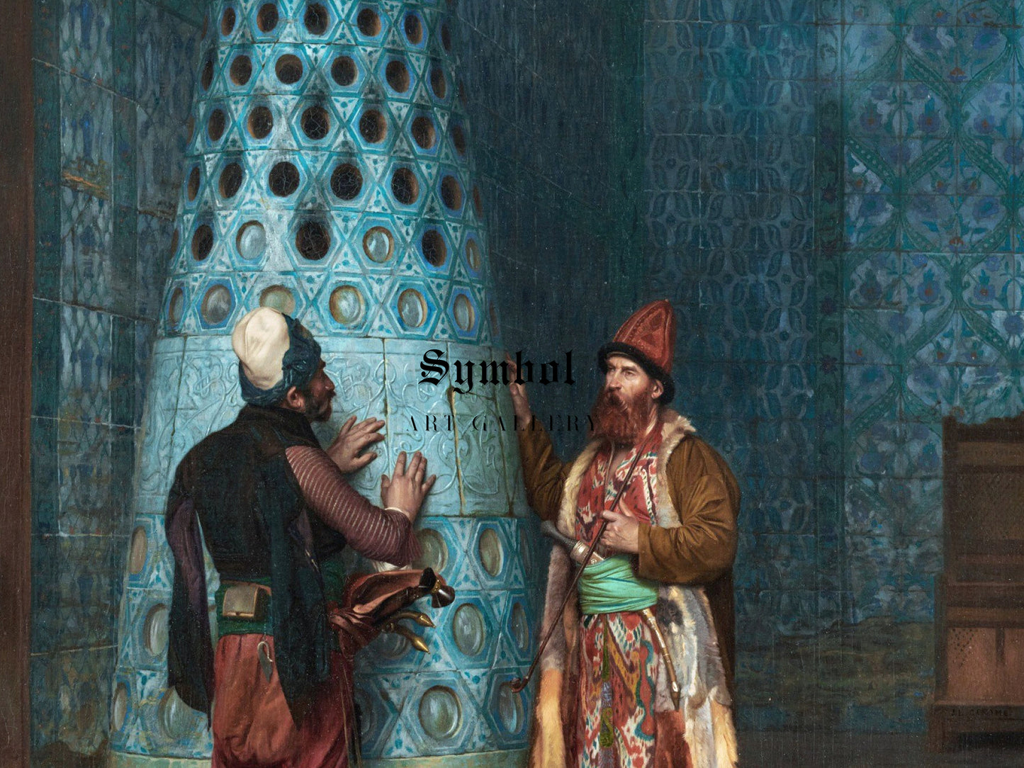 Before the Audience by Jean Léon Gérôme, Wall Art Print, Fine Art Reproduction, Museum Quality Decor, Poster