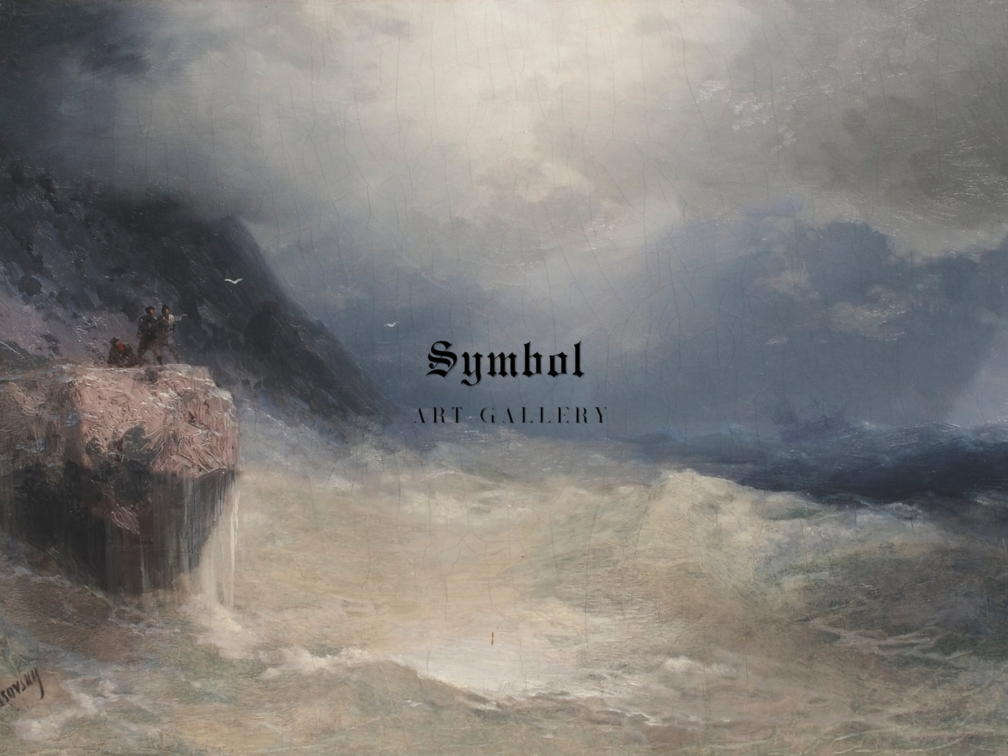 The Survivor by Ivan Konstantinovich Aivazovsky, Wall Art Print, Fine Art Reproduction, Museum Quality Decor, Poster