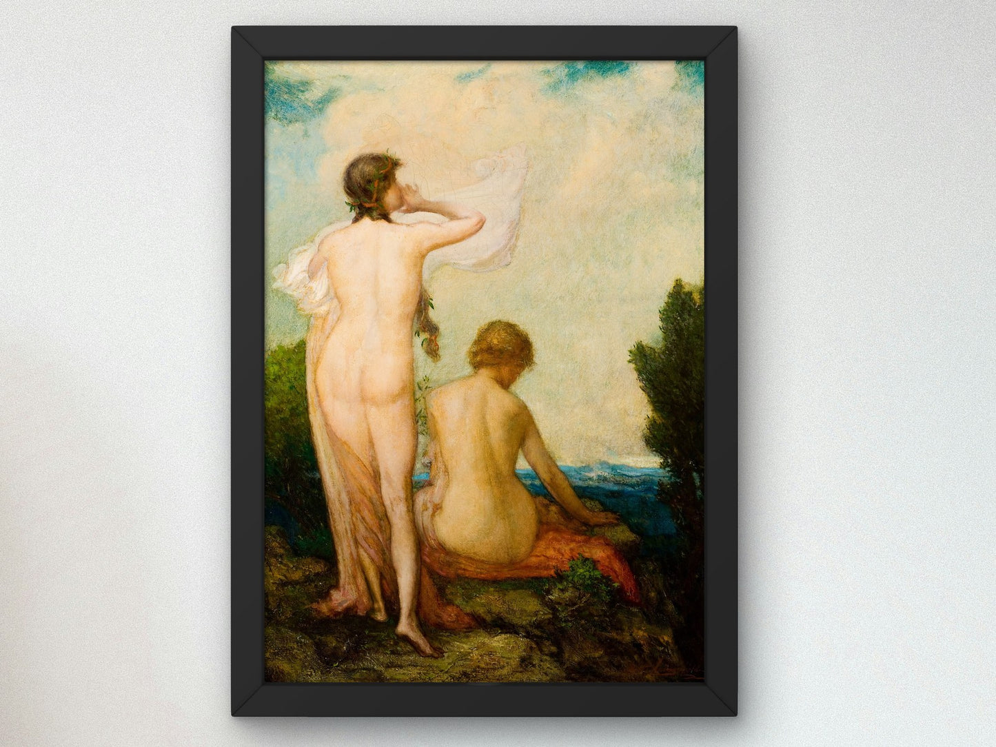 Call of the Winds by Elliott Daingerfield 1906, Wall Art Print, Fine Art Reproduction, Museum Quality Decor, Poster