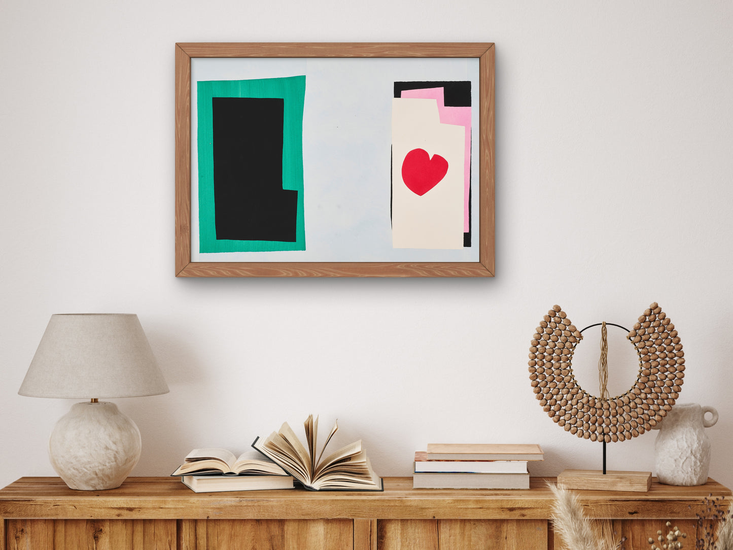 The Heart by Henri Matisse 1947, Wall Art Print, Fine Art Reproduction, Museum Quality Decor, Poster
