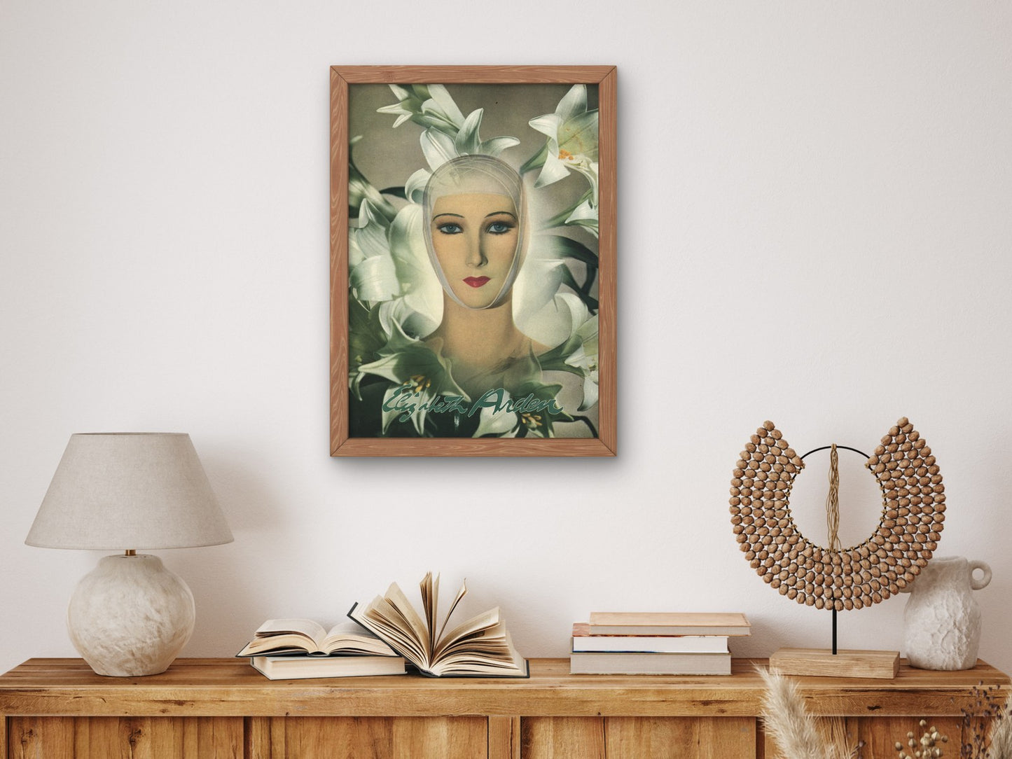 Elizabeth Arden Inc. Advertisement by Adolf de Meyer 1927, Wall Art Print, Fine Art Reproduction, Museum Quality Decor, Poster