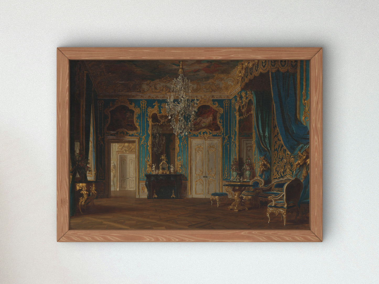 Project for a Room for King Ludwig II of Bavaria by Gyula Benczúr, Wall Art Print, Fine Art Reproduction, Museum Quality Decor, Poster