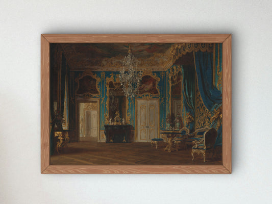 Project for a Room for King Ludwig II of Bavaria by Gyula Benczúr, Wall Art Print, Fine Art Reproduction, Museum Quality Decor, Poster
