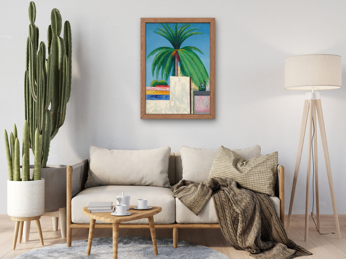 Palm Tree by Joseph Stella 1930, Wall Art Print, Fine Art Reproduction, Museum Quality Decor, Poster