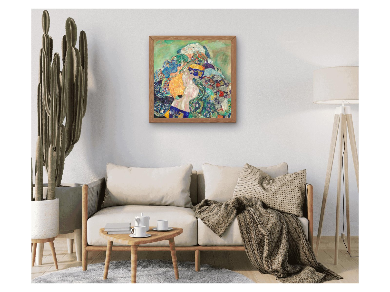 Baby Cradle by Gustav Klimt, 1918, Art Nouveau and Belle Époque, fine art print
