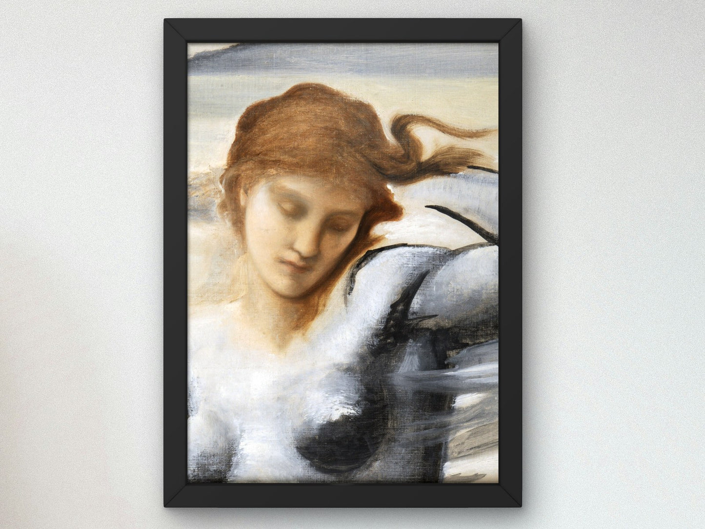 Stella Vespertina by Edward Burne Jones 1881, Wall Art Print, Fine Art Reproduction, Museum Quality Decor, Poster