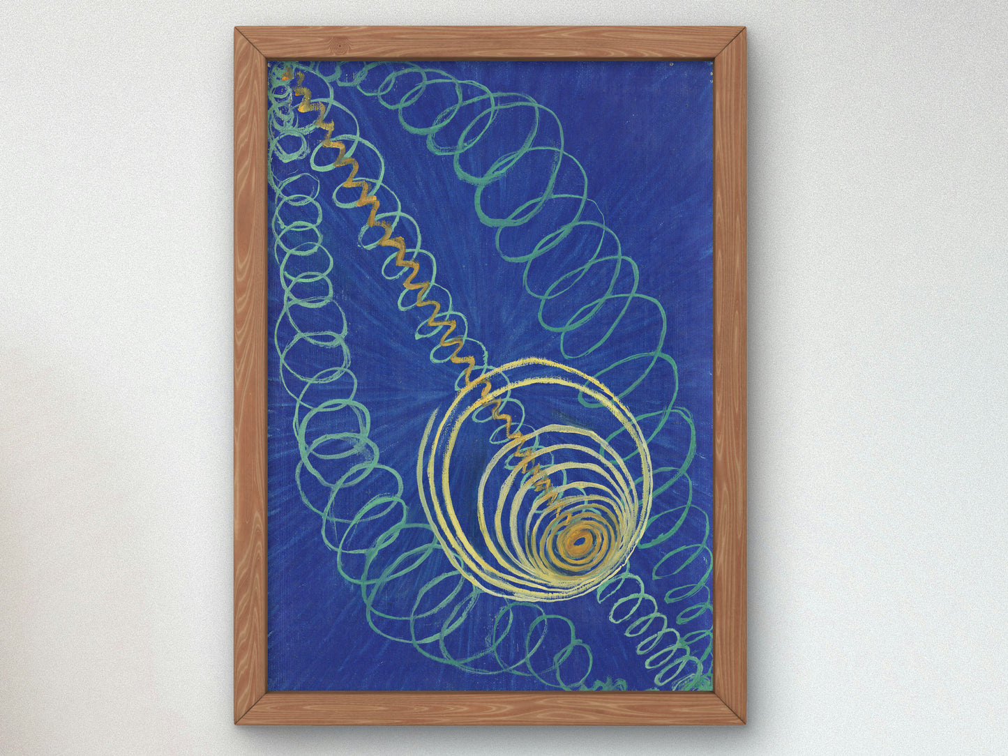 Primordial Chaos No. 16 by Hilma af Klint 1906, Wall Art Print, Fine Art Reproduction, Museum Quality Decor, Poster