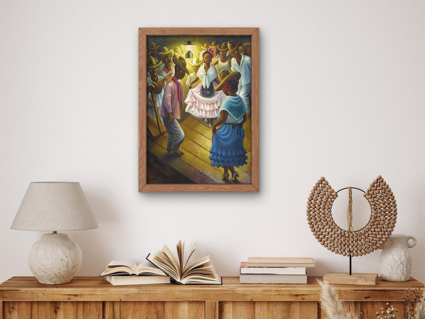 Baile en México by Miguel Covarrubias, 1947, Art Deco and American Modernism, fine art print