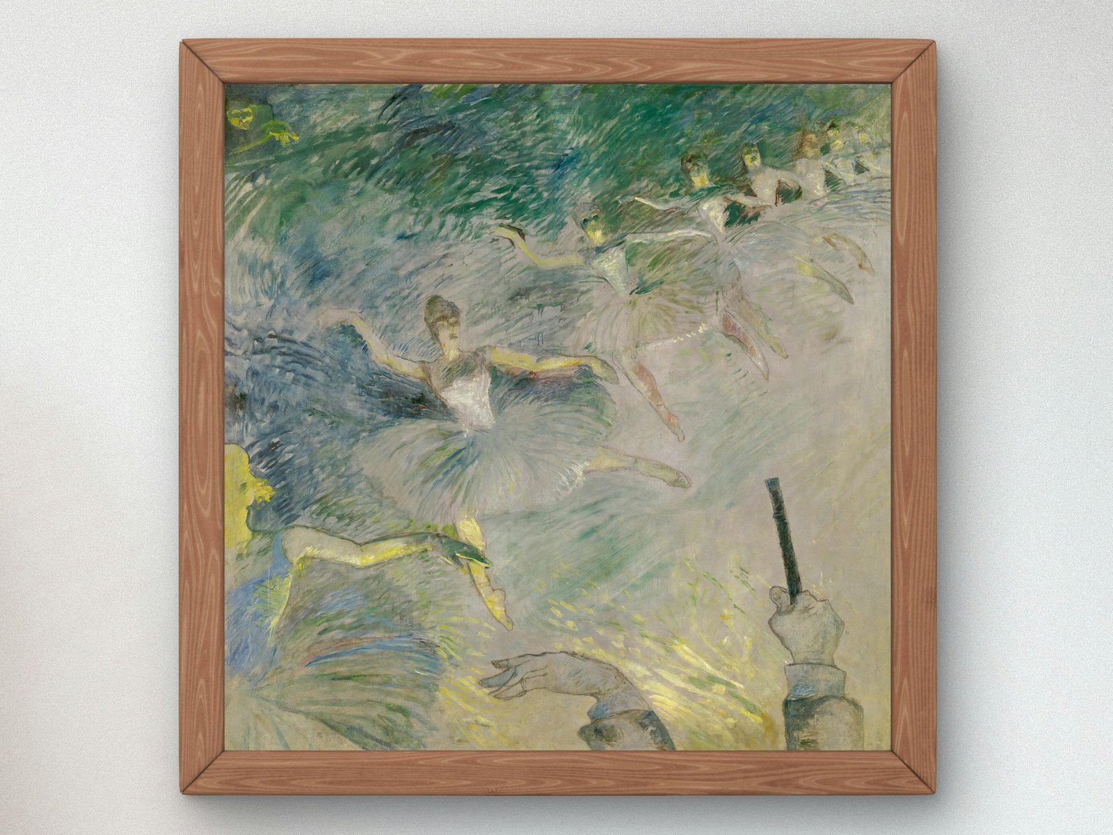 Ballet Dancers by Henri de Toulouse-Lautrec, 1885, Art Nouveau and Belle Époque, fine art print