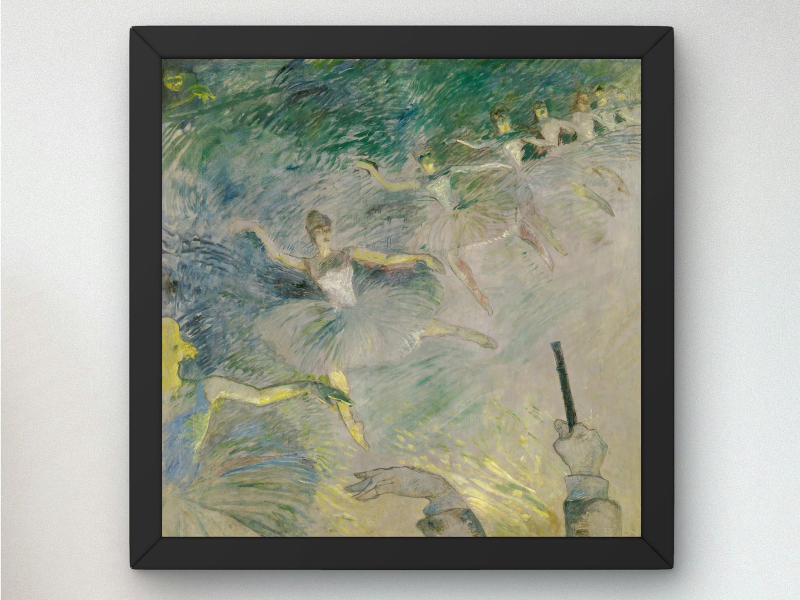 Ballet Dancers by Henri de Toulouse-Lautrec, 1885, Art Nouveau and Belle Époque, fine art print