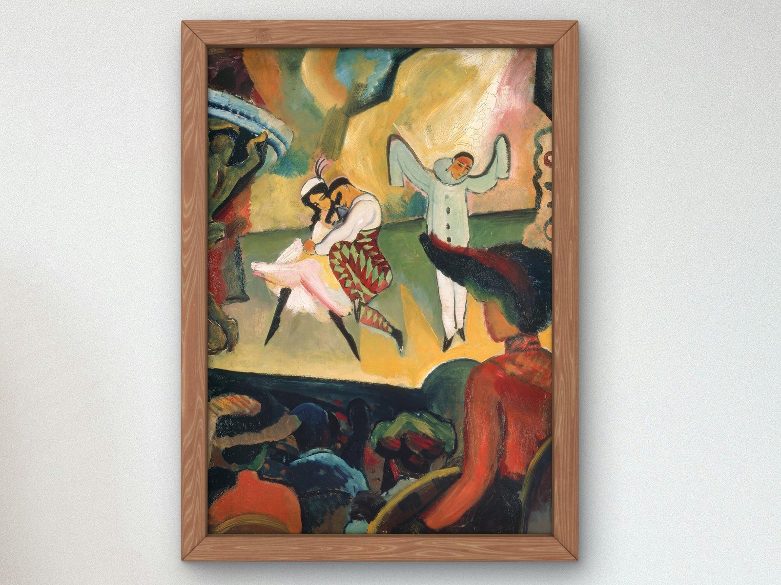 August Macke, 1912, Expressionism and Fauvism, fine art print
