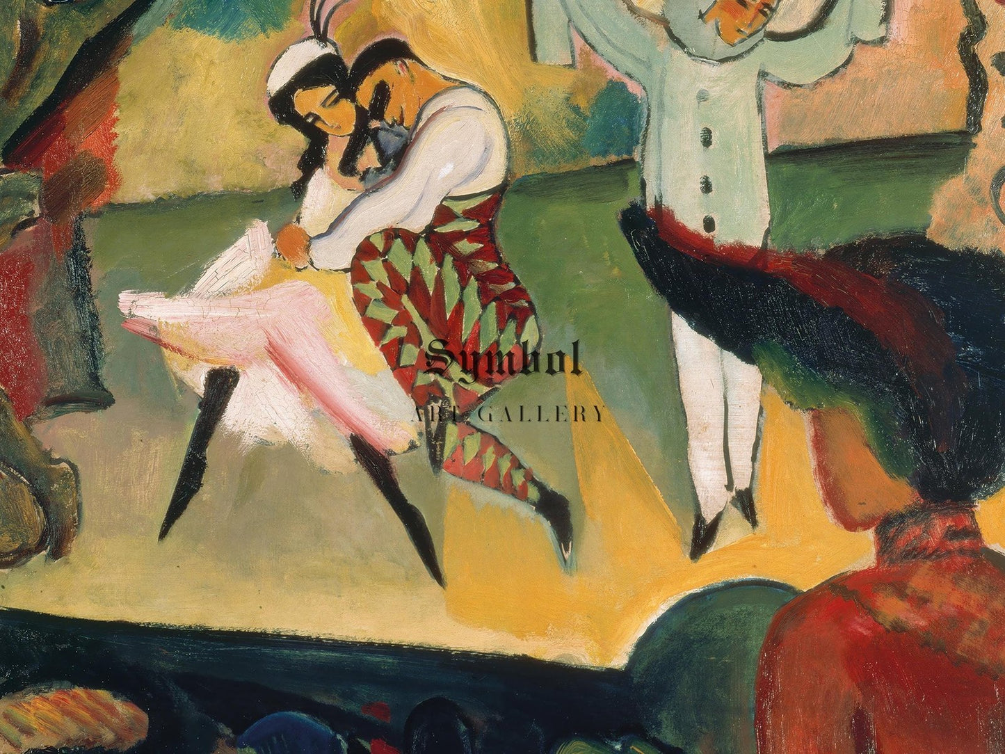 August Macke, 1912, Expressionism and Fauvism, fine art print