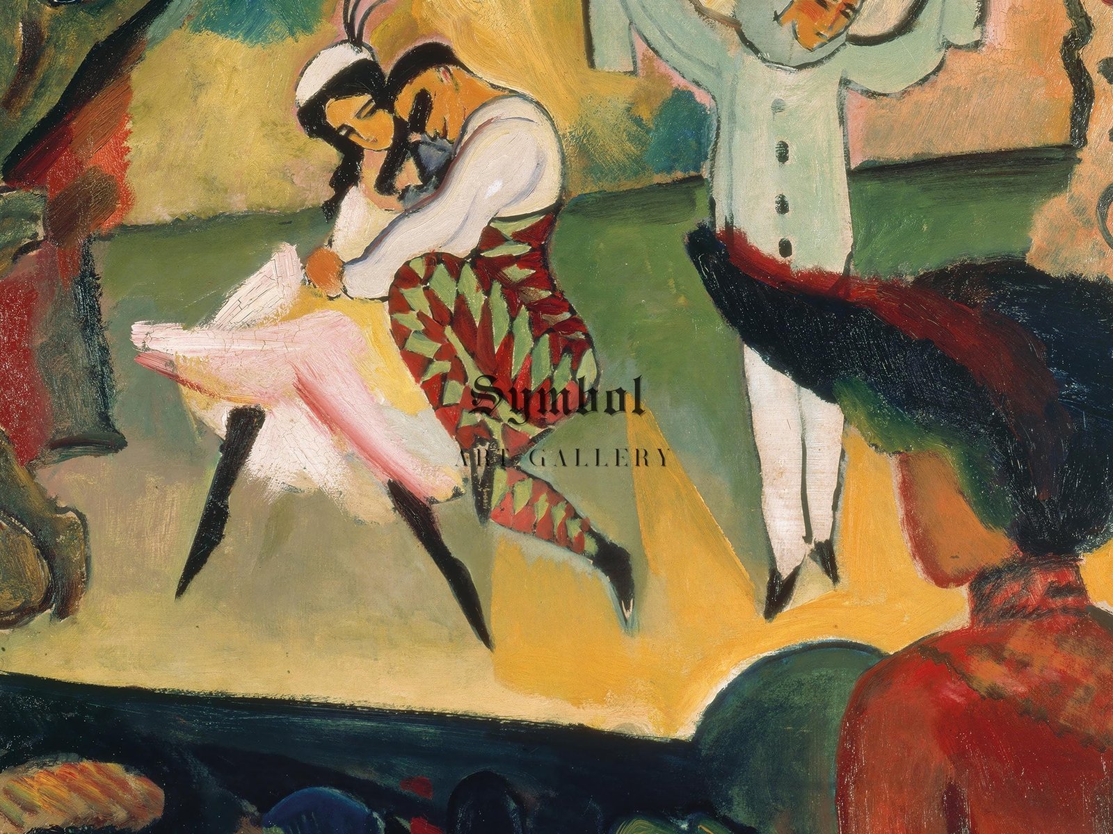 August Macke, 1912, Expressionism and Fauvism, fine art print