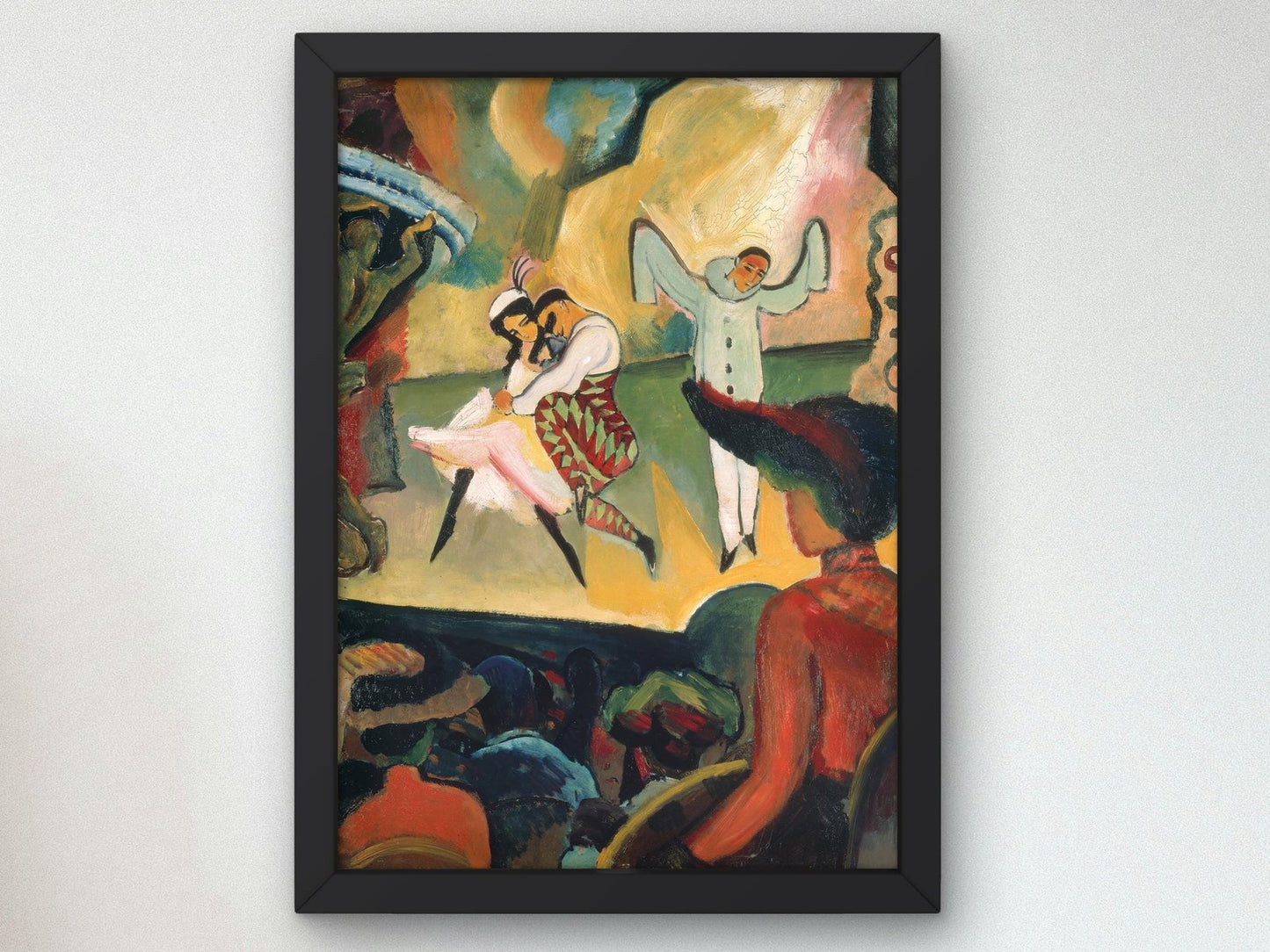 August Macke, 1912, Expressionism and Fauvism, fine art print