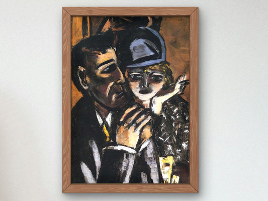 Bar Brown by Max Beckmann, 1944, Expressionism and Fauvism, fine art print