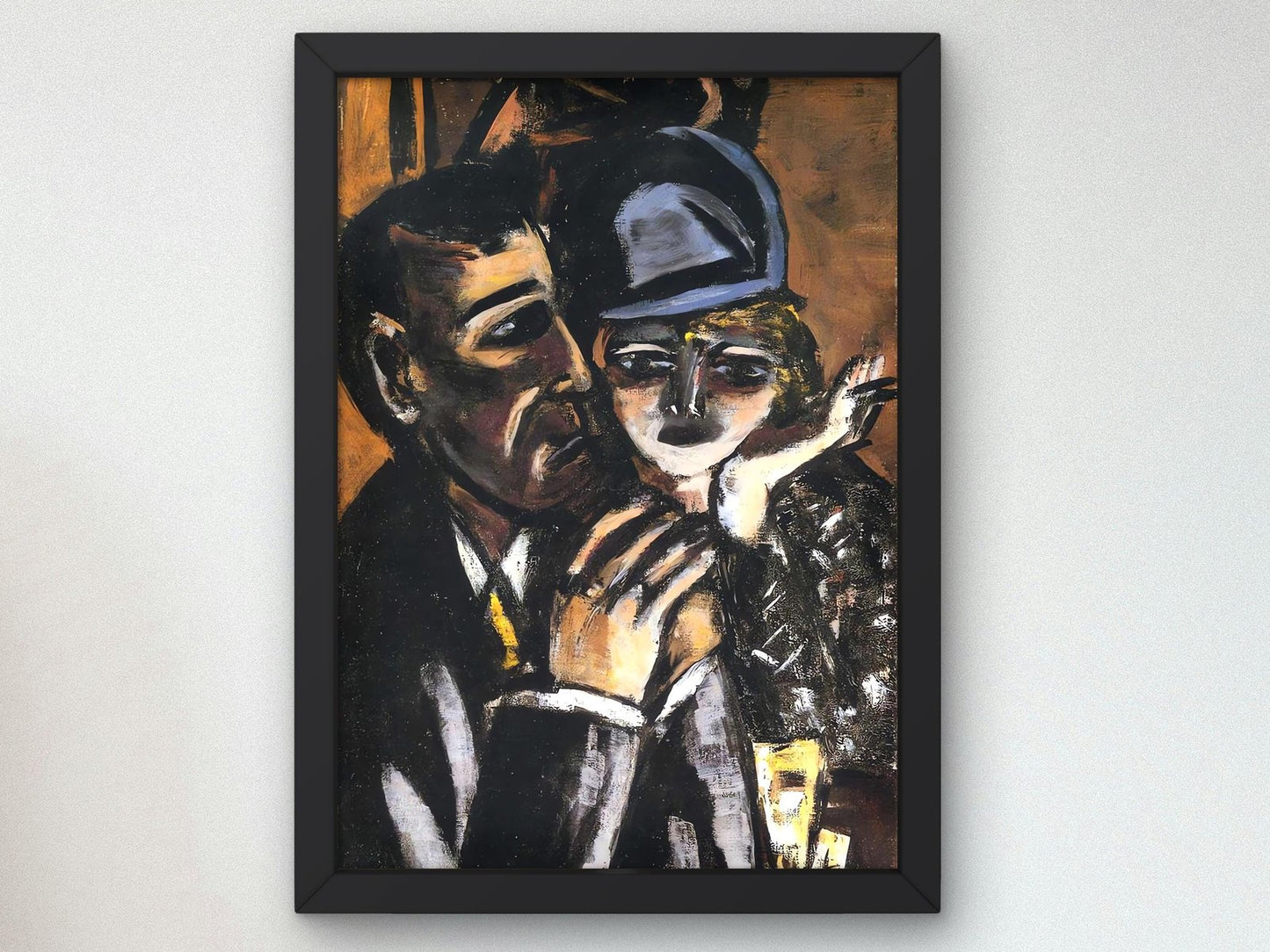 Bar Brown by Max Beckmann, 1944, Expressionism and Fauvism, fine art print