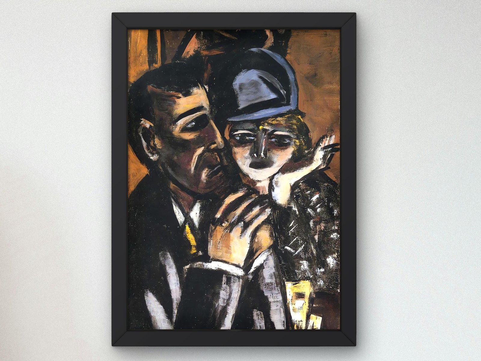 Bar Brown by Max Beckmann, 1944, Expressionism and Fauvism, fine art print